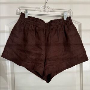 Reformation Mila Linen Short